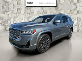 used 2021 gmc acadia denali
