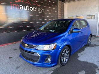 chevrolet sonic 2017 lt rs