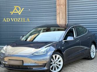 tesla model 3 long range dual awd | 441ks | led | panorama | kamera, 2019 god.