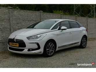 citroen ds5 2.0 hdi 163km led navi czujniki biala perla nowy rozrząd piękny dąbrowa górnicza - sprzedajemy.pl