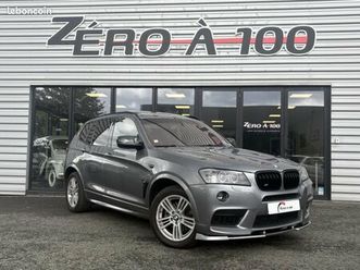 bmw x3 35xd pack m 3.0 313ch (toit ouvrant, siège chauffant, feux xénon avec plein phare auto)