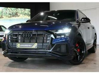 ② audi q8 60 tfse quattro s-line **led/cuir/cam/nav/cc** — audi — 2ememain