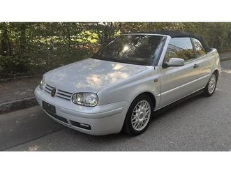 volkswagen golf cabriolet highline - 2000