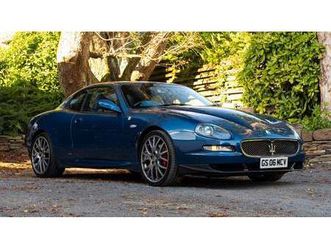 2006 maserati gransport bleu automatique, 6 vitesses cond...