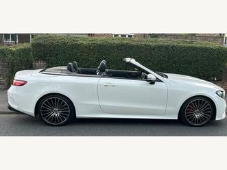 2.0 e300 amg line cabriolet g-tronic+ euro 6 (start/stop) 2dr
