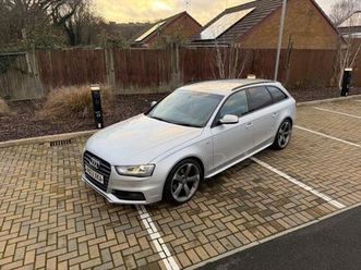 2014 audi a4 avant 2.0 tdi 150 auto black edition silver …. px welcome