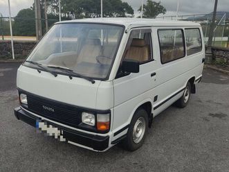 toyota hiace 9 lugares setembro/86
