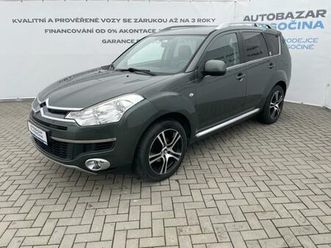 citroën c-crosser 2.2hdi 4x4! tažné! kůže!