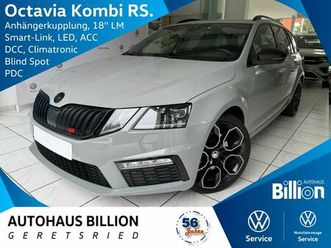 skoda octavia combi rs 2.0 tdi dsg // ahk, navi, led