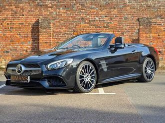 2018 68 mercedes-benz sl 3.0 sl400 v6 amg line convertible 2dr petrol g-tronic+ euro 6 (s/s) (367 ps)