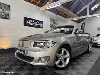 bmw série 1 cabriolet (e88) 125ia 218ch luxe etat exceptionnel
