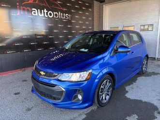 2017 chevrolet sonic lt rs