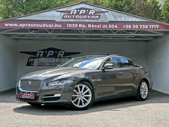 jaguar xj 3.0 v6 td swb premium luxury aut mega full.gyönyörű.led lámpa.4x ülés fűt/hűt.digit műszerfal.meridian.tető.végig