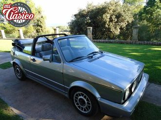 volkswagen golf cabrio 1.8 gli quartet