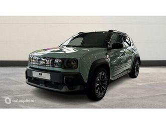 renault 4 e-tech electrique 150ch iconic autonomie confort