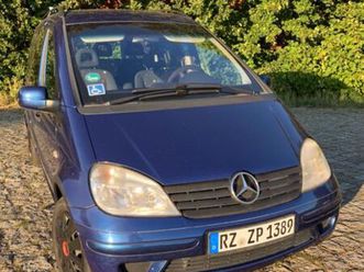 mercedes-benz vaneo cdi 1.7 mit rollstuhlrampe