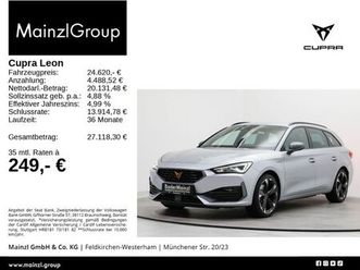 cupra leon st 1.4 e-hybrid dsg navi shz kamera virtual