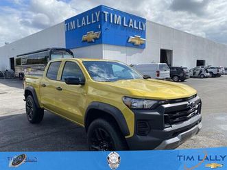 used 2023 chevrolet colorado trail boss