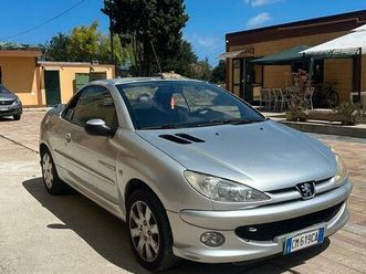 peugeot 206 cc 1.6 benz cabrio/coupè-ok neopatenti