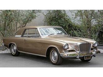 1962 studebaker gran turismo hawk marron conduite à gauch...