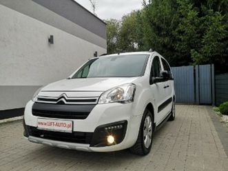 citroen berlingo ii 1.6 hdi 100km klimatr tempo parktronic+ kamera led serwis gwaranc