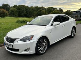 2010 lexus is 250 f-sport 4dr auto + huge spec saloon petrol automatic