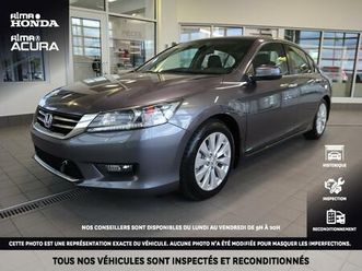 honda accord sedan 2015 ex-l cvt cuir toit mag 17 2.4 litres attache-v