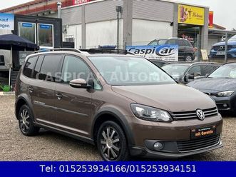 volkswagen crosstouran 2,0 tdi,panoramadach,pdc,ahk,1.hand