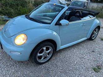 vw beetle 1,4. cabrio. alu felge 17 koža, 2003 god.