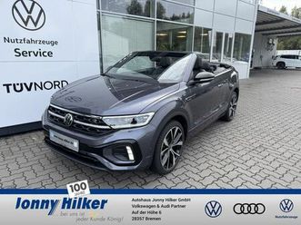 volkswagen t-roc cabrio r-line 1.5 tsi dsg iq.drive