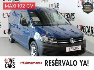 volkswagen caddy 2.0 tdi furgón maxi business 102