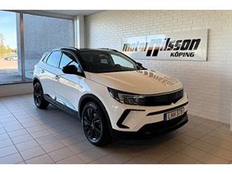 opel grandland gs line 1.2t 130hk aut navi b-kamera v-hjul