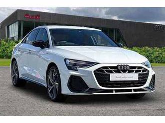 audi a3 35 tfsi black edition 4dr [tech pack] saloon petrol manual