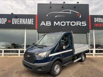 ② ford transit 2.0 tdci 2017 28 000 km laadbak en parfait état — camionnettes & utilitaires — 2ememain