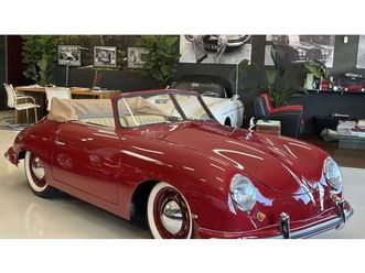 1952 porsche 356 rouge manuel, 4 vitesses conduite à gauc...