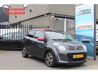 citroën c1 - 1.0 vti airscape urban ride cabriolet led navi airco camera apple-carplay stoelvw lmv