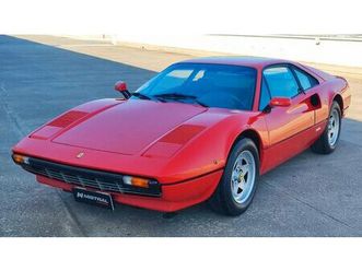 1982 ferrari 208 rouge manuel, 5 vitesses conduite à gauc...