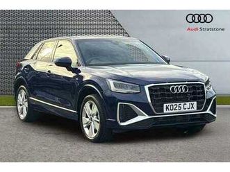 2025 audi q2 30 tfsi 116 s line 5dr suv petrol manual