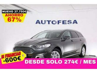 mondeo 1.5 ecoboost 160cv titanium sportbreak 5p s/s # navy, cuero