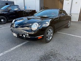 ford thunderbird all utr, 1 ägare, nyskick!