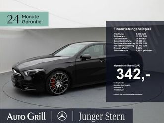 mercedes-benz a 35 amg 4m night distr+ multibeam 19zoll rfkam