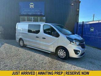 1.6 cdti 2900 biturbo ecoflex sportive crew van l2 h1 euro 5 (start/stop) 5dr (6 seat)