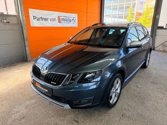 skoda octavia combi scout 4x4 dsg pano leder/alcantara