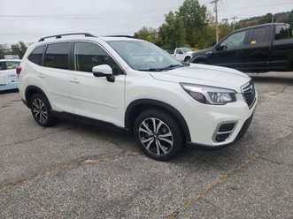 certified 2019 subaru forester limited