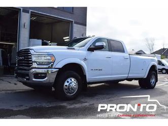 2020 ram 3500 laramie longhorn 4x4 crew cab 8' box * 6.7l diesel