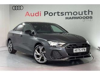 audi a3 saloon black edition 35 tfsi 6-speed