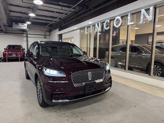 used 2022 lincoln aviator standard awd