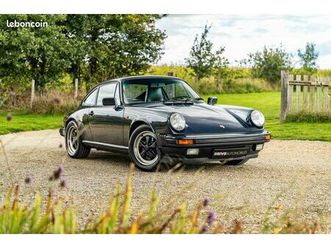 porsche 911 carrera 3.2l - g50 / restauration complète extérieure / etanchéité moteur récente