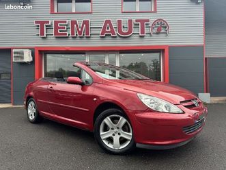 peugeot 307 cc 1.6e 16v 110ch sport