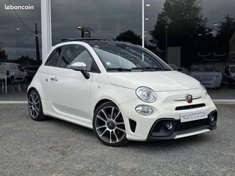 fiat 500 abarth 595 turismo 1.4 t-jet 16v 165cv - radars de recul, régulateur de vitesse, jantes 17
